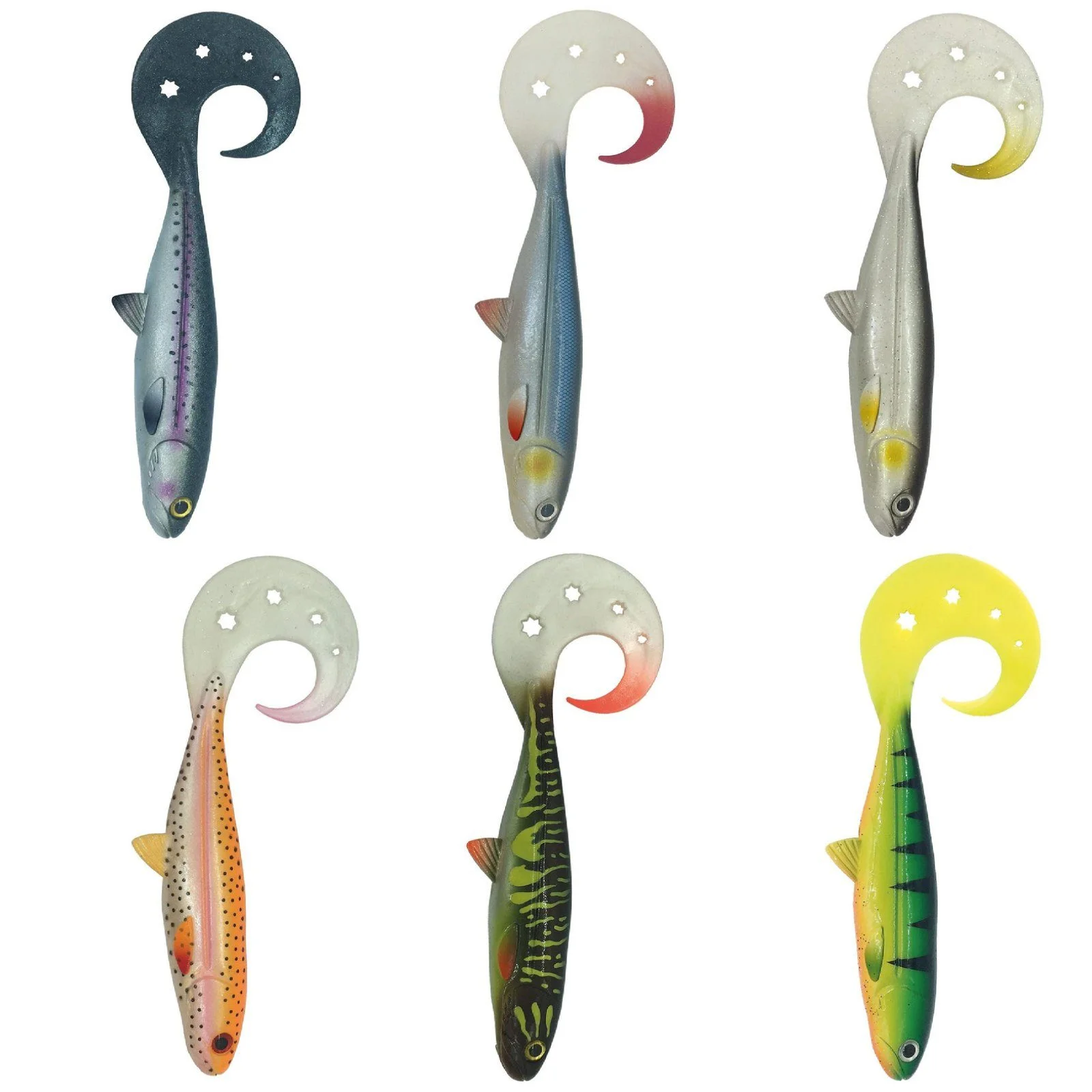 Jackson The Active Flanker 20 cm – Gummifisch „Real Trout“